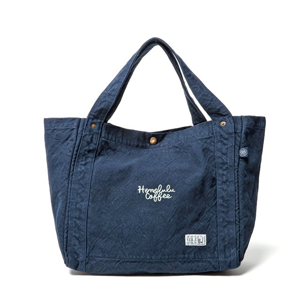 ショルダートートバッグ-Navy