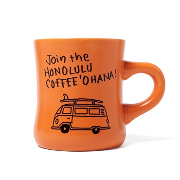 OHANA ダイナーマグ 370ml -Orange