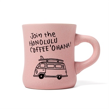 OHANA ダイナーマグ 370ml -Pink