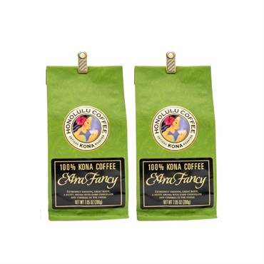 【お得な定期便】コナ・エクストラ・ファンシー（Kona coffee 100％）200ｇ×2袋 　